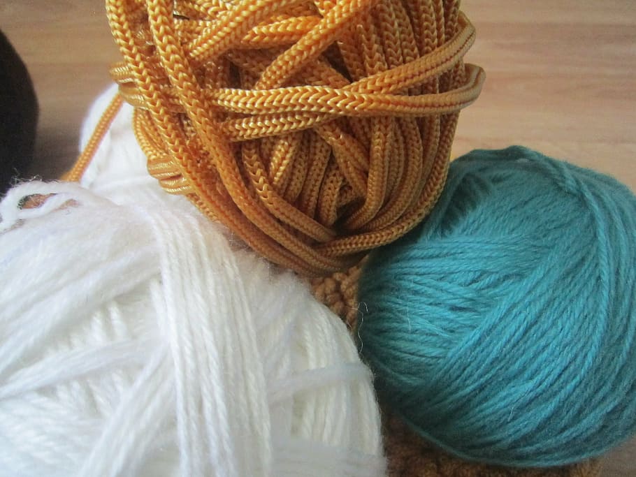 yarn, knitting, tangle, wool, rope, hobbies, craft, material HD wallpaper