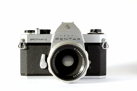 pentax, analog, camera, travel, photograph, old, vintage, hipster HD wallpaper
