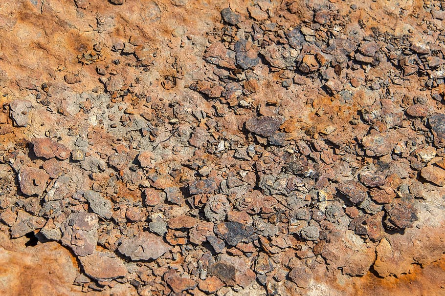 peeling paint, rust, orange, old, full frame, backgrounds, textured HD wallpaper