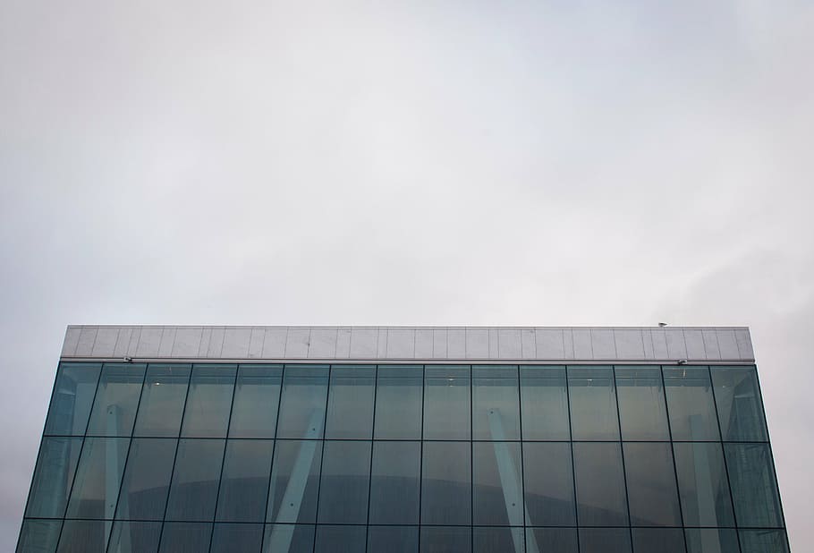 clear glass high-rise buildin, far, photo, building, architecture HD wallpaper