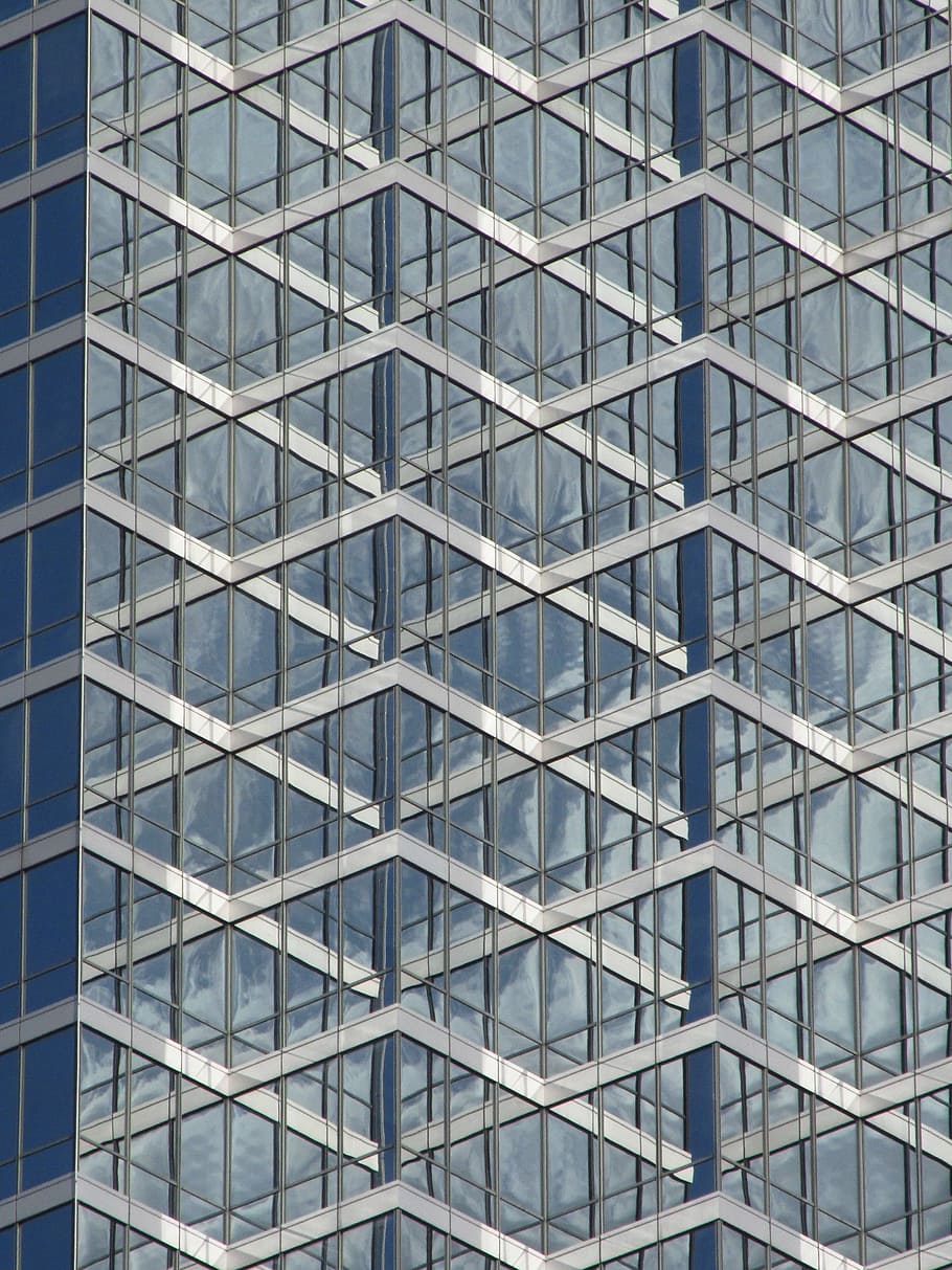 abstract building pattern, skyline, buildings, downtown, office buildings HD wallpaper