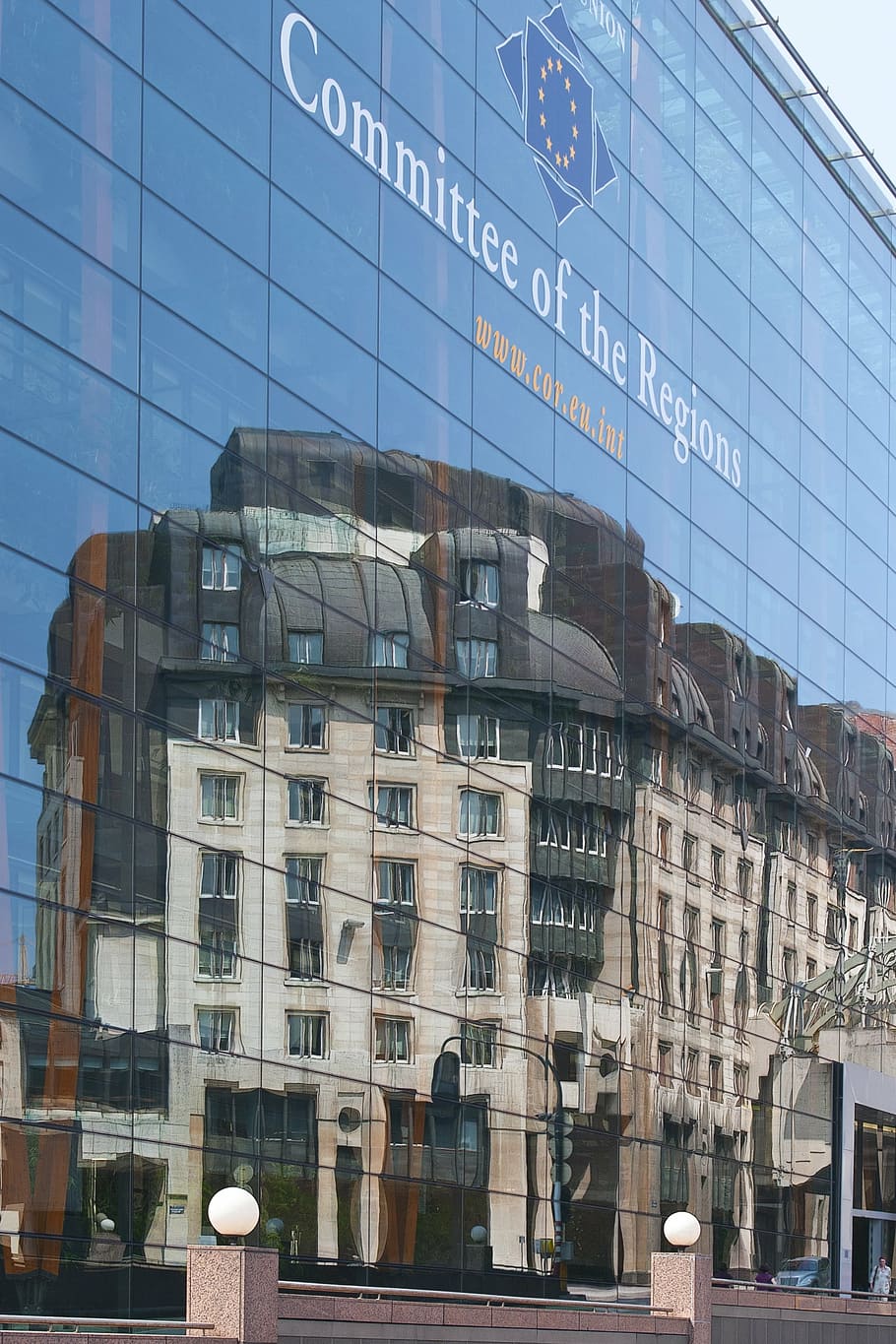 reflection, city, brussels, architecture, facade, building HD wallpaper