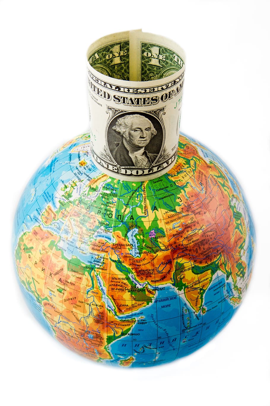dollar, money, globe, earth, green, cash money, business, currency HD wallpaper