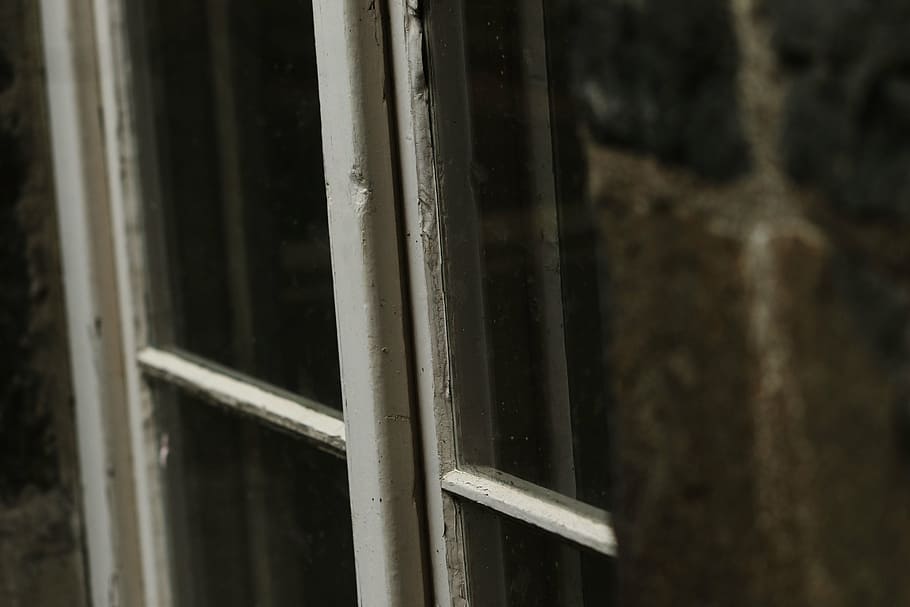 grid, window, building, frame, old, architecture, house, no people HD wallpaper