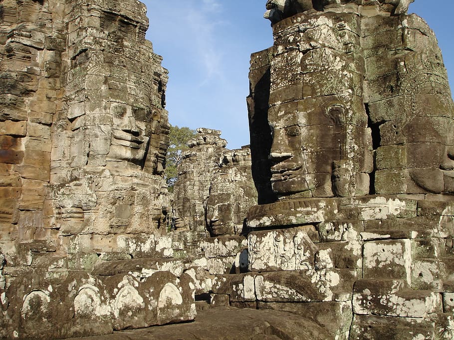 Angkor Wat, Cambodia, Old, temple, ruin, religion, serene, world heritage, HD wallpaper