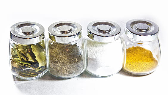 jar, container, eating, spice, herb, salt, healthy, herbal HD wallpaper