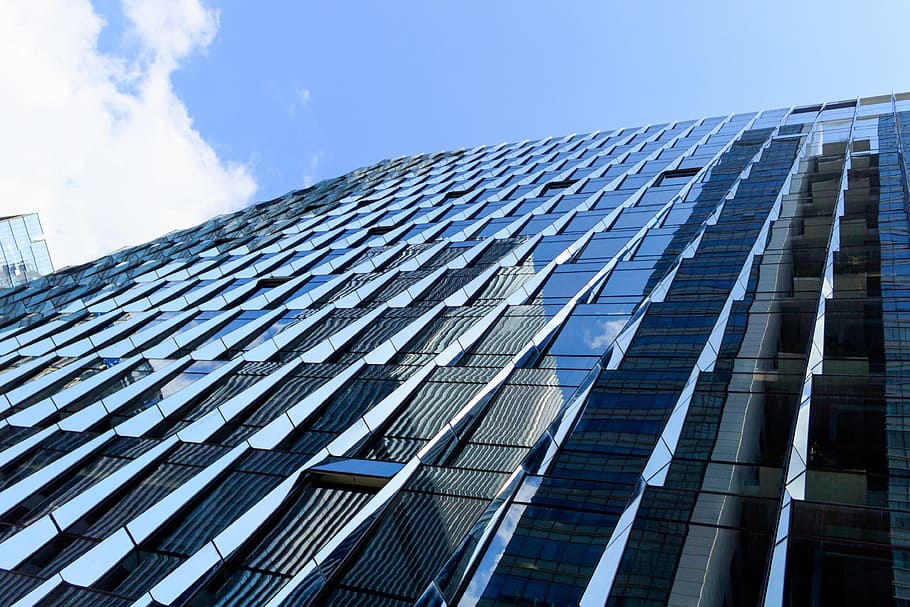 building, high building, sky, skyscraper, architecture, city HD wallpaper