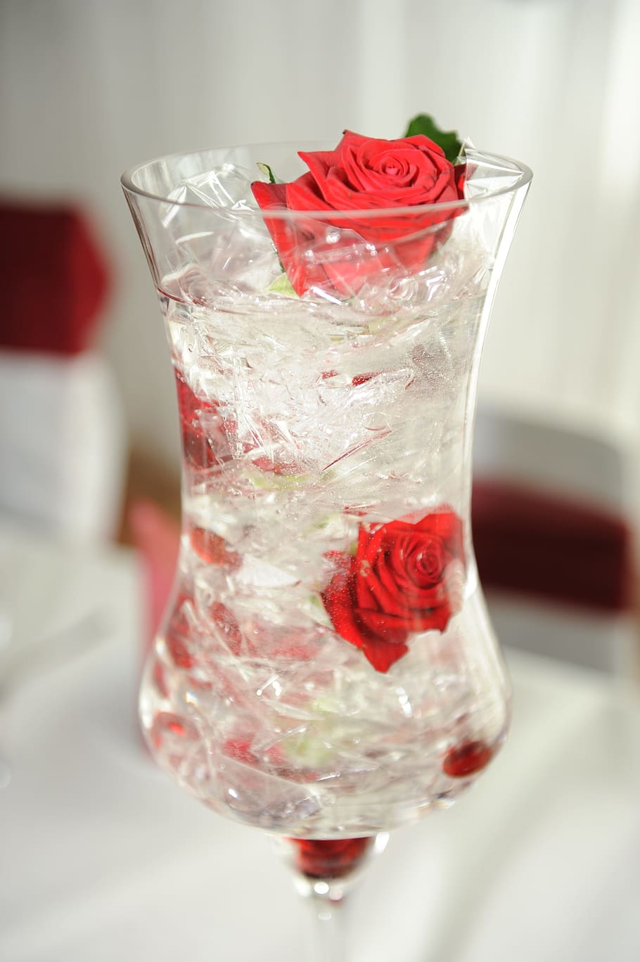roses, deco, wedding, romantic, decorative, decoration, close HD wallpaper