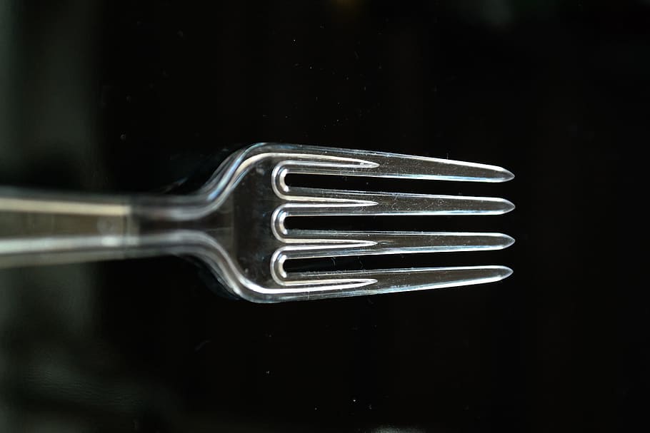 Fork, Plastic Cutlery, plastic fork, transparent, forks, silverware HD wallpaper