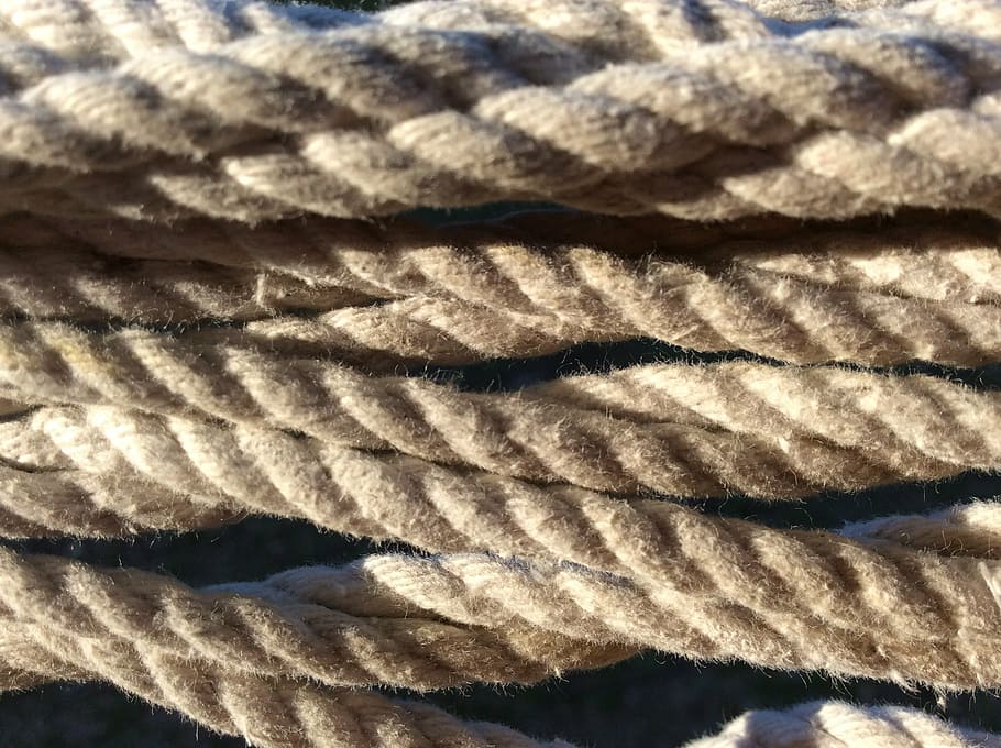 rope, tangled, cable, cord, entanglement, twisted, woven, messy HD wallpaper