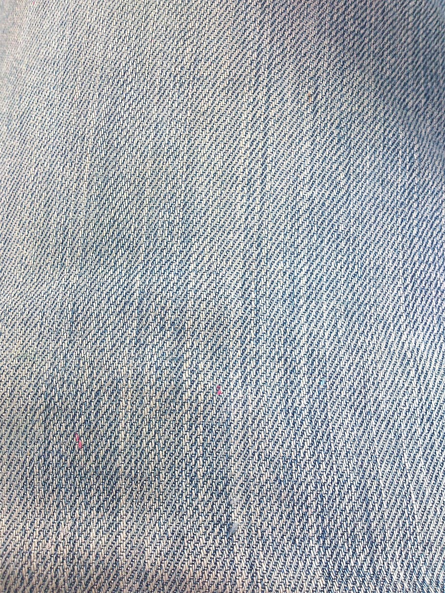 1 Yard Vintage Denim Fabric Material Heavy Weight Solid Blue Jeans | eBay