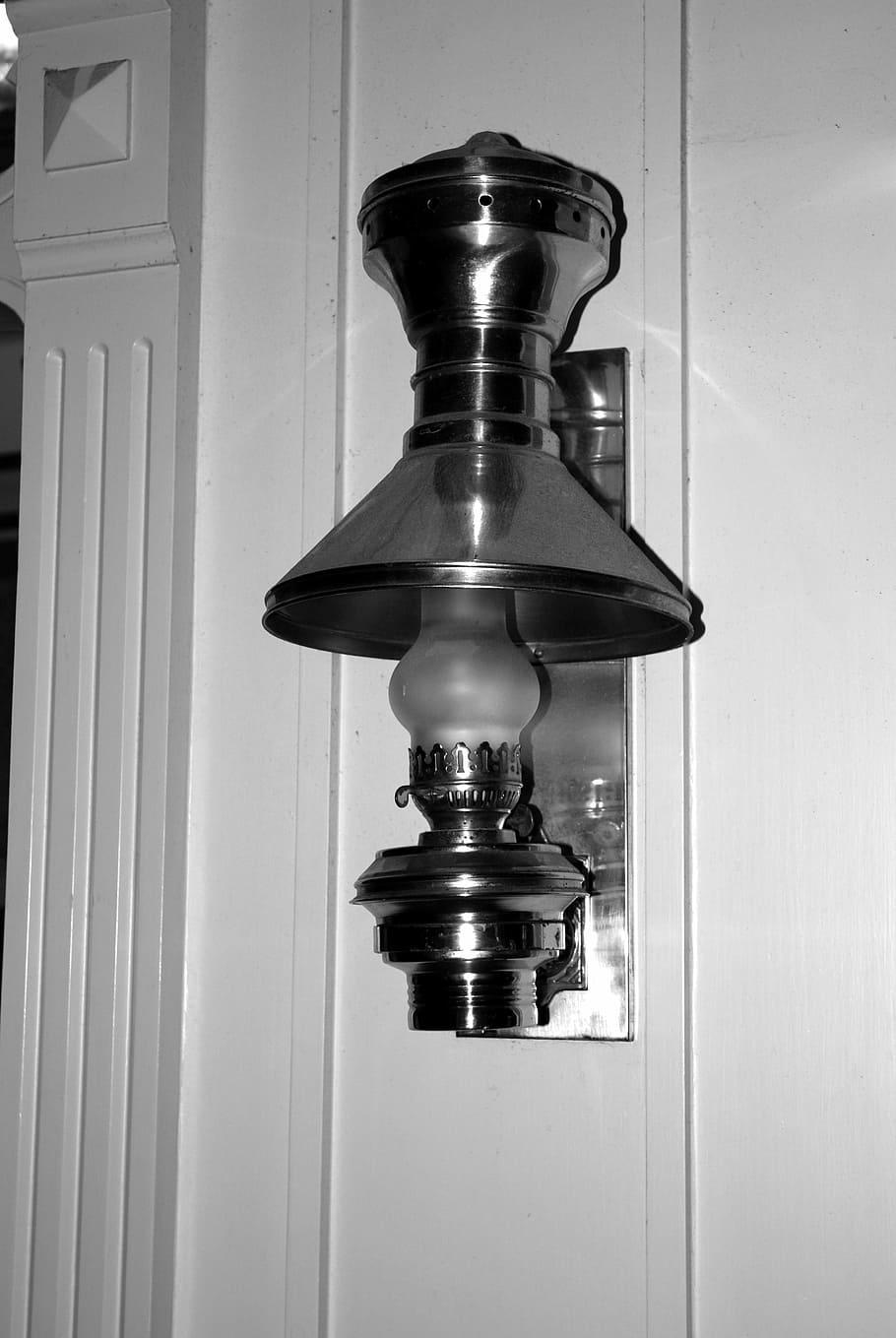 lamp, lighting, electricity, apply, luminaire, indoors, wall - building feature HD wallpaper