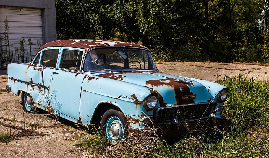 rust, rusty, abandoned auto, car, rural decay, rusty stuff HD wallpaper