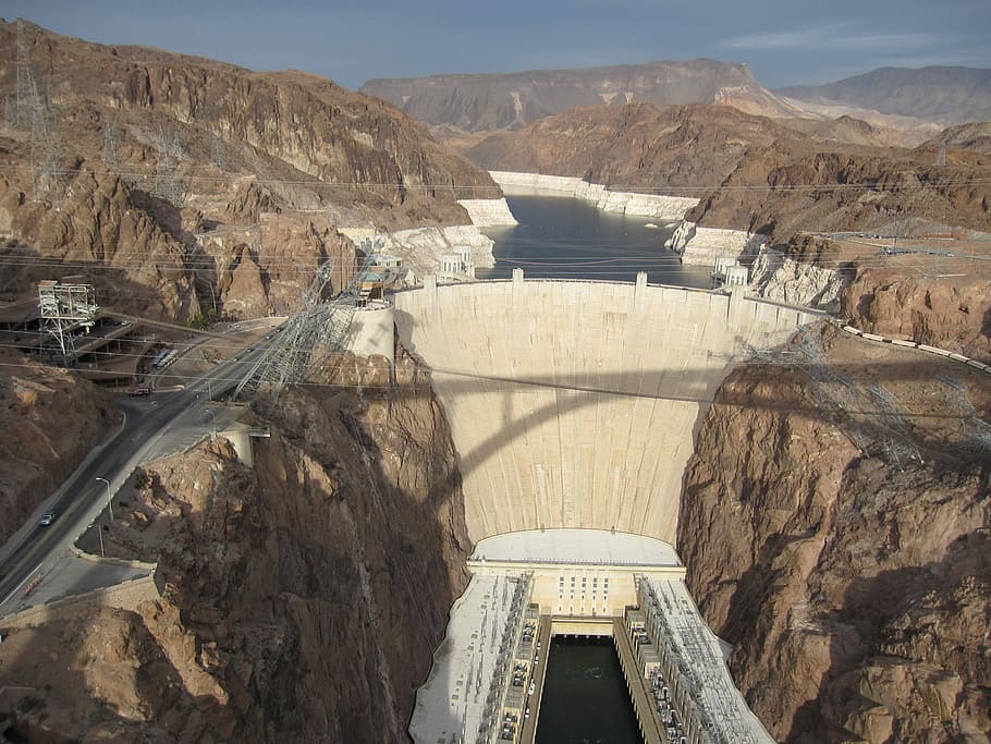 Dam, Water, Power, Electricity, hydroelectric, energy, concrete