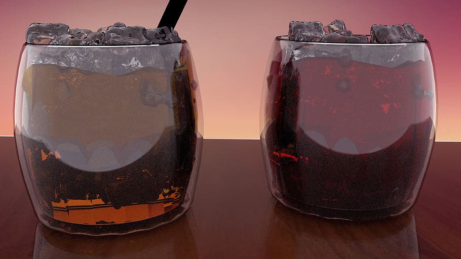 blender, 3d, liquor, render, drink, food and drink, indoors HD wallpaper