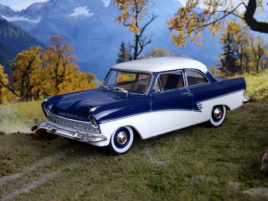 model car, car model, ford 17m, oldtimer, toys, collect, automotive HD wallpaper