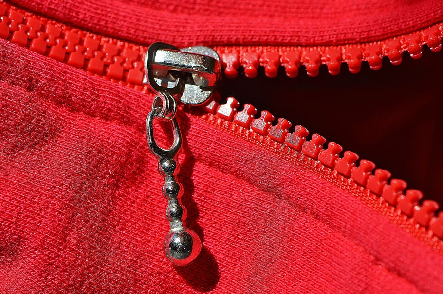 zip, red, coarse, jacket, open, zipper, textile, fashion, clothing HD wallpaper