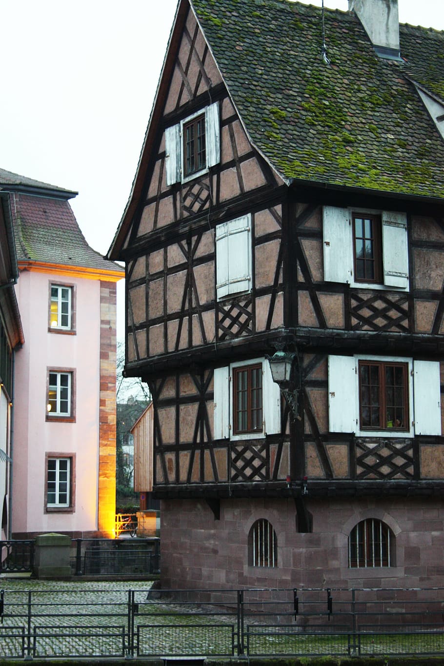 studs, alsace, strasbourg, heritage, house facade, built structure HD wallpaper