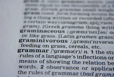 grammar text book page, abc, dictionary, words, letters, lookup HD wallpaper