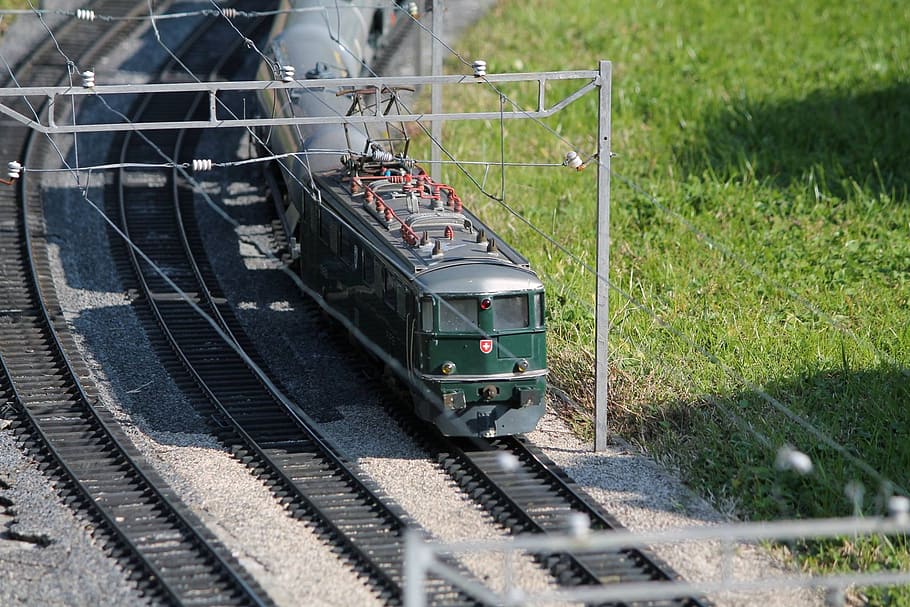 model, train, swissminiatur, melide, switzerland, rail transportation HD wallpaper