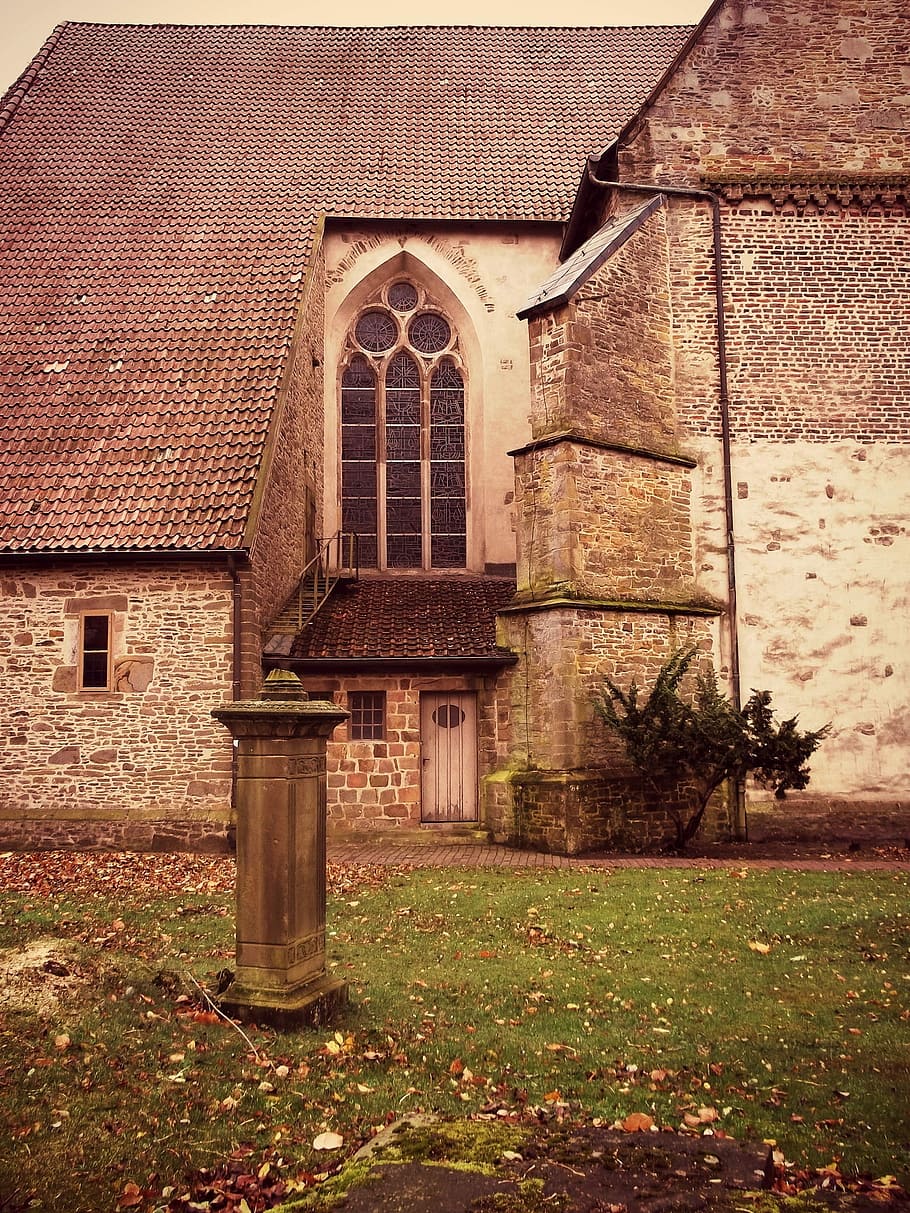 Church, Germany, Architecture, Window, building, old, old-fashioned HD wallpaper