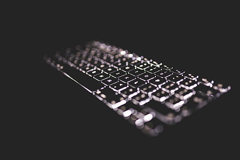 backlit, blogging, business, coding, computer, keyboard, light HD wallpaper