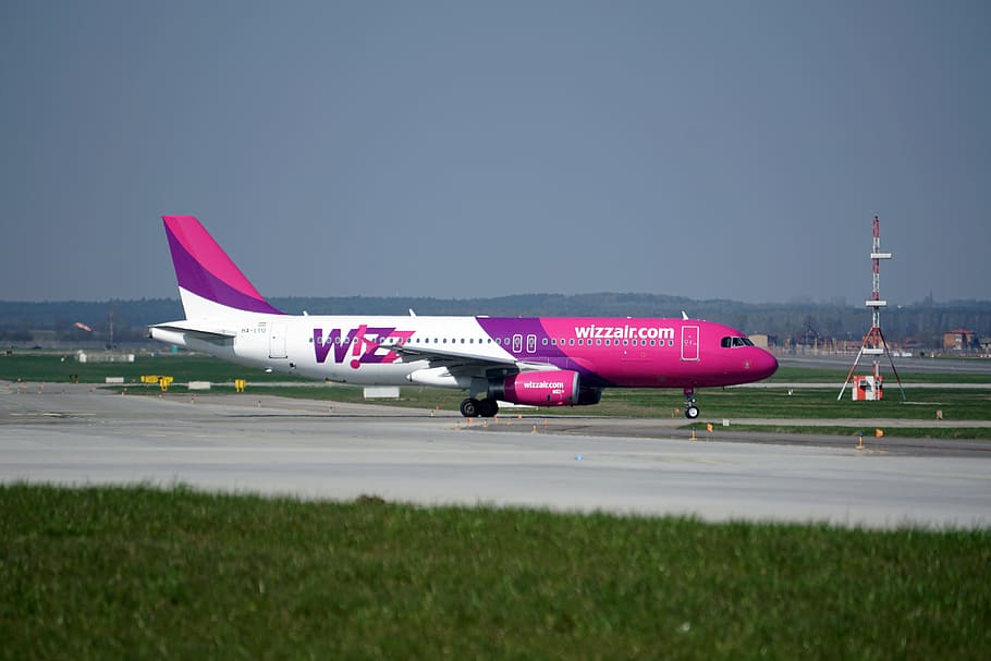 Plane, Airport, Aviation, Airbus, the plane, wizzair, a320
