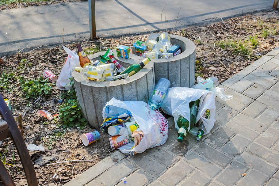garbage, ecology, pollution, plastic, tanks, disgusting, damage HD wallpaper