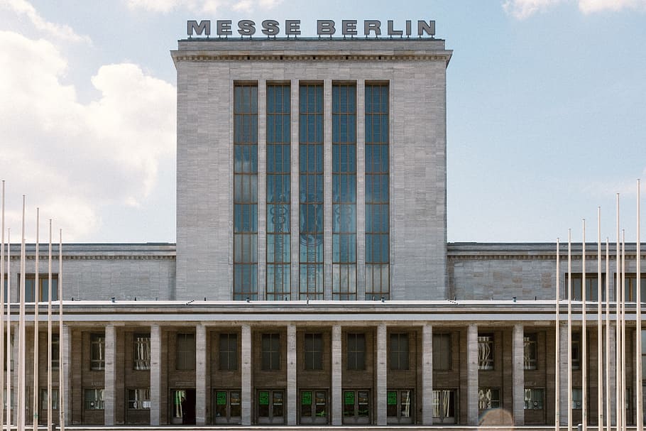 Messe Berlin, architecture and Cityscape, built Structure, building Exterior HD wallpaper