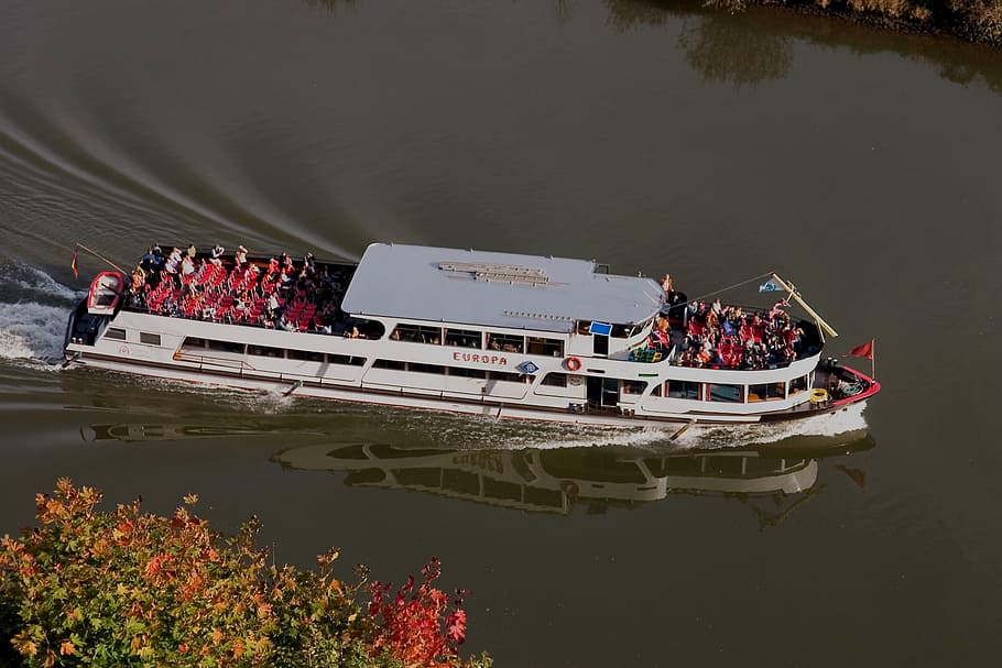neckar, boot, excursion boat, travel, river, tour, leisure HD wallpaper