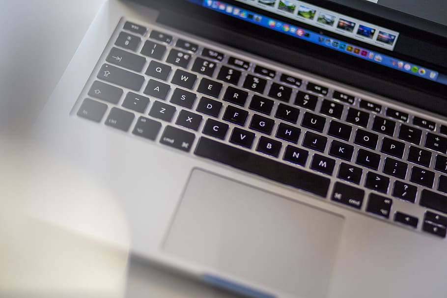macbook, laptop, computer, technology, business, wireless technology HD wallpaper