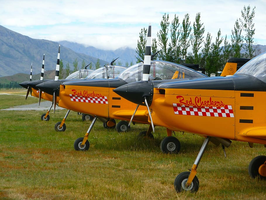 planes, flying, airplanes, display, aircraft, formation, aerobatics HD wallpaper