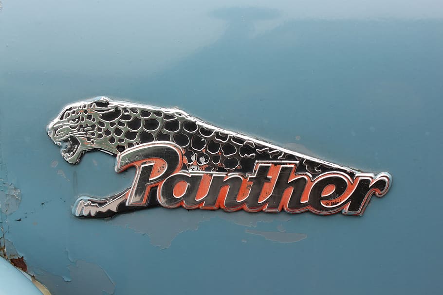 panther, logo, oldtimer, text, communication, water, western script HD wallpaper