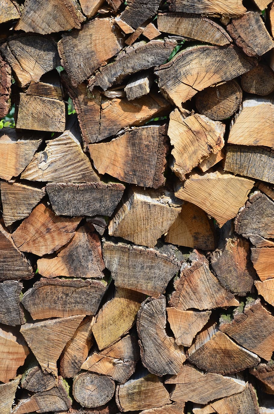 Wood, Wood, Fireplace, wood for the fireplace, forest, heat, HD wallpaper