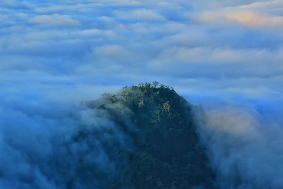 Clouds, Surname, Landscape, Views, a surname, japan, alpine HD wallpaper