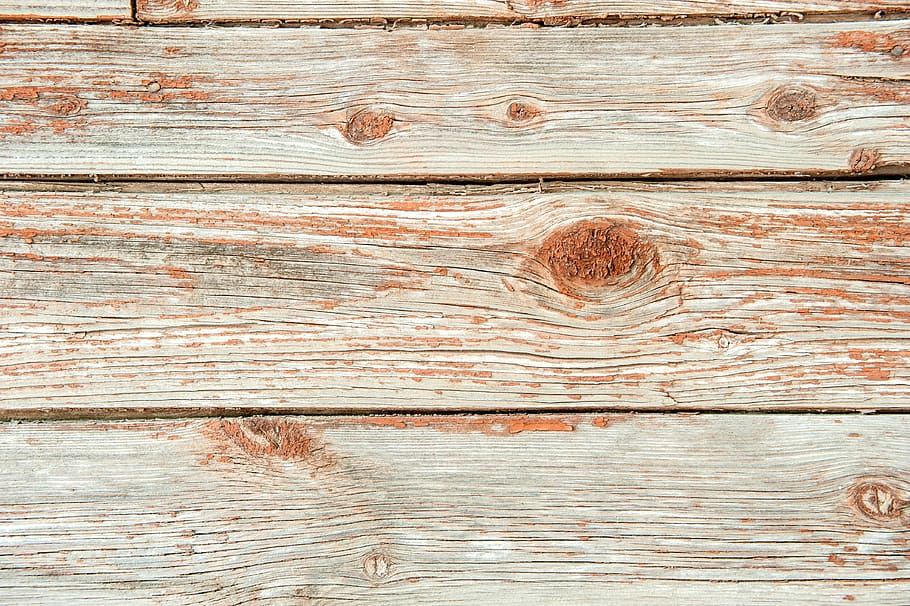 old tree, orange, boards, brown, texture, background, red, wall HD wallpaper