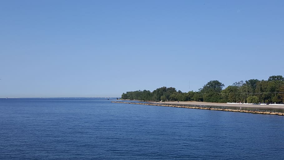 lake, nature, summer, water, sea, scenics - nature, blue, sky HD wallpaper