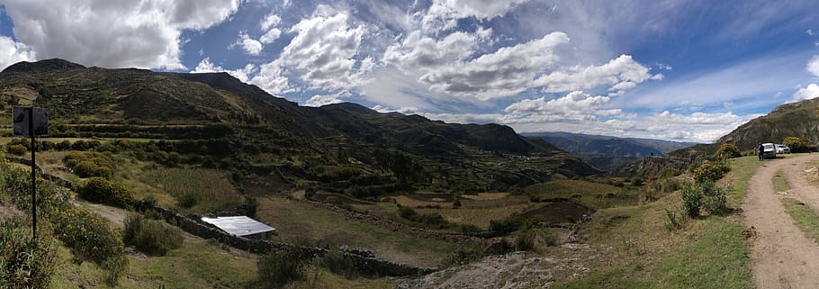 sky, clouds, peru, mountain, scenics - nature, landscape, cloud - sky HD wallpaper