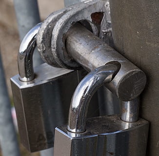 Castle, Locked, Gate, Locks, Industry, production, produce HD wallpaper