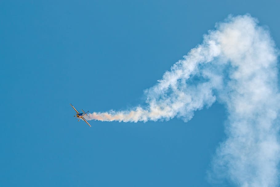 extra 300, aircraft, fly, flugshow, flight days soest 2017 HD wallpaper