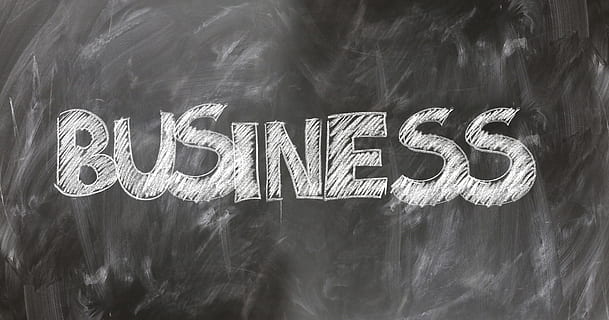 Business text, Board, School, Teaching, Chalk, office, successful HD wallpaper
