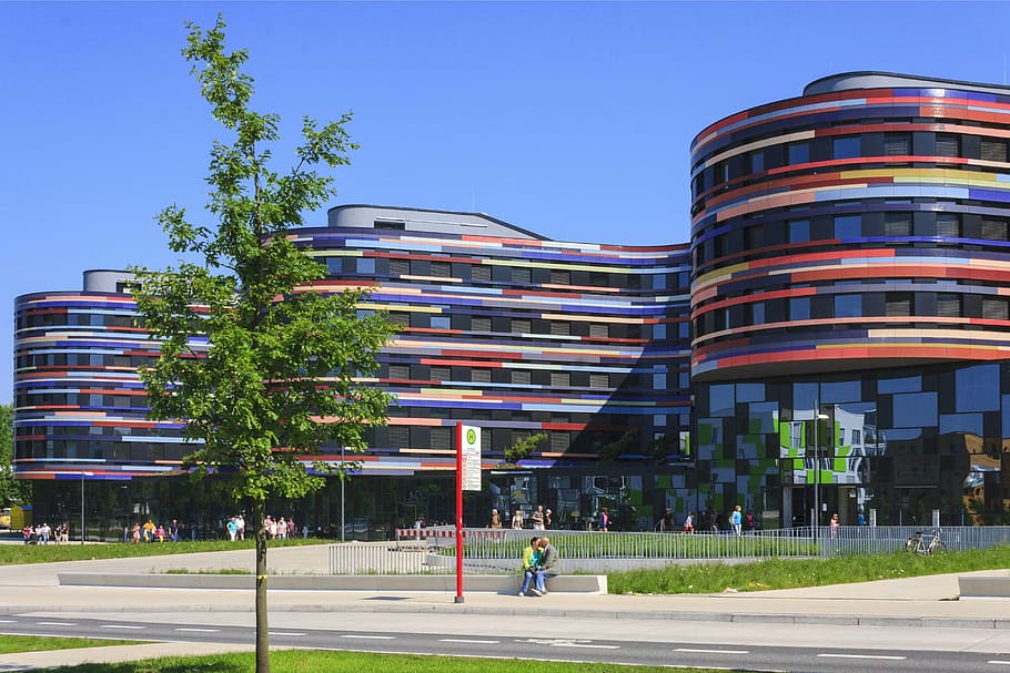 architecture, home, building, modern, germany, hamburg, wilhelmsburg HD wallpaper
