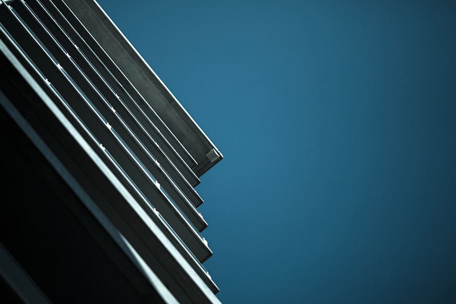 architecture, building, infrastructure, blue, sky, built structure HD wallpaper