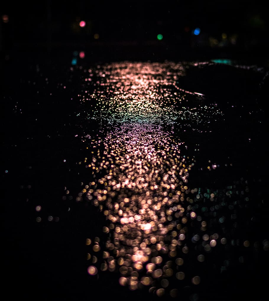 untitled, still, water, puddle, droplet, stop, motion, reflection HD wallpaper