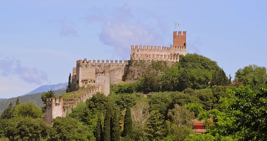 castle, torre, middle ages, medieval, fortification, walls HD wallpaper