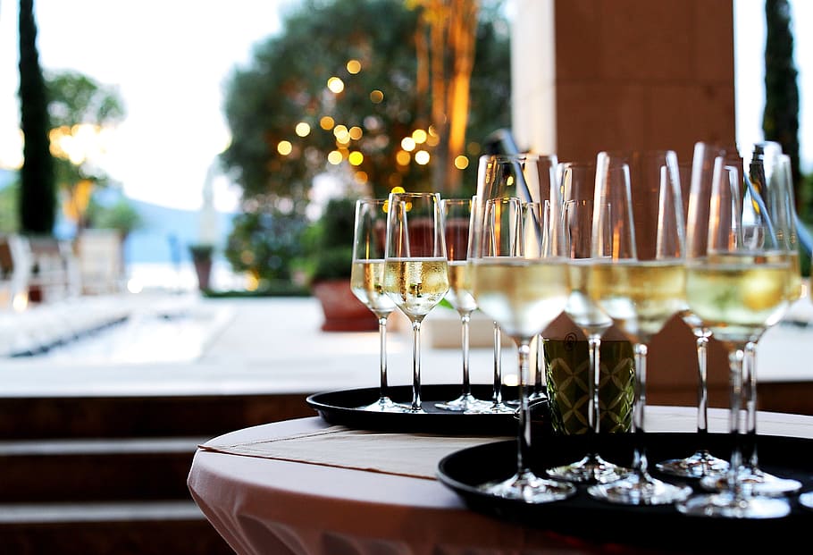 table, restaurant, luxury, champagne, style, food and drink HD wallpaper