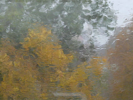 Disc, Blurry, Window, Glass, rain, background, bad weather HD wallpaper