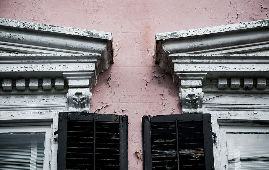 Cracks, Building, Wall, Dirty, Grunge, weathered, collapse HD wallpaper