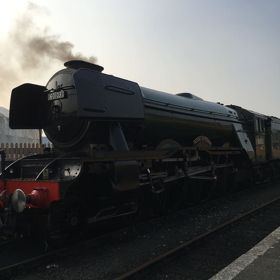 flying scotsman, steam engine, trains, rail transportation HD wallpaper