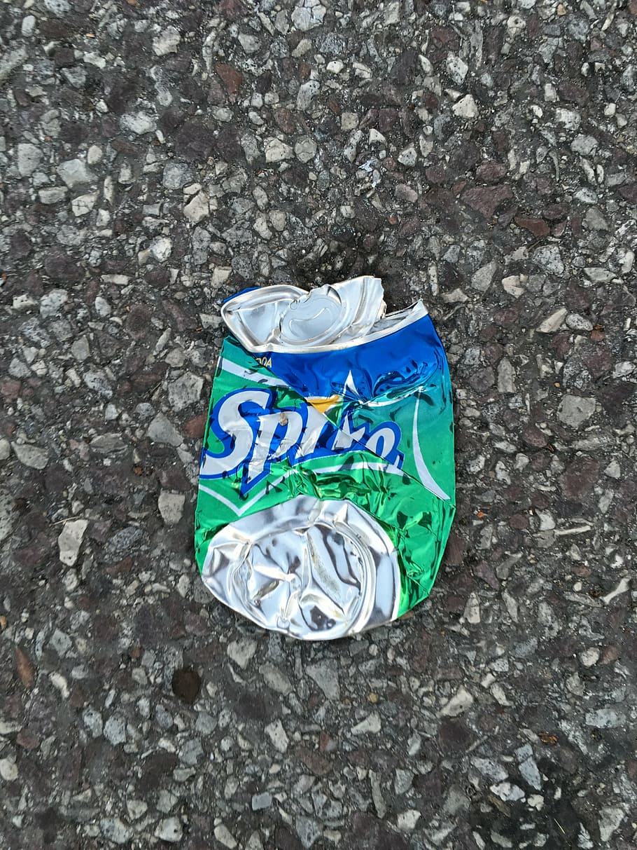 smash, soda, can, recycle, smashed, beverage, recycling, garbage HD wallpaper